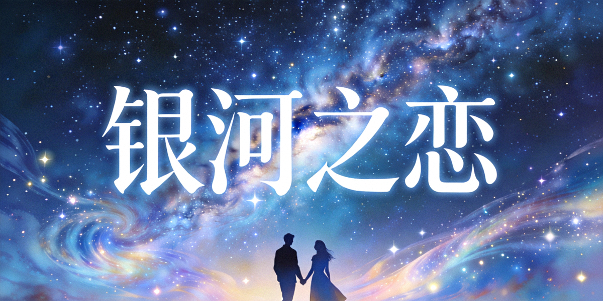 星空天美MV《银河之恋》高清音乐视频封面 - 浪漫星空背景